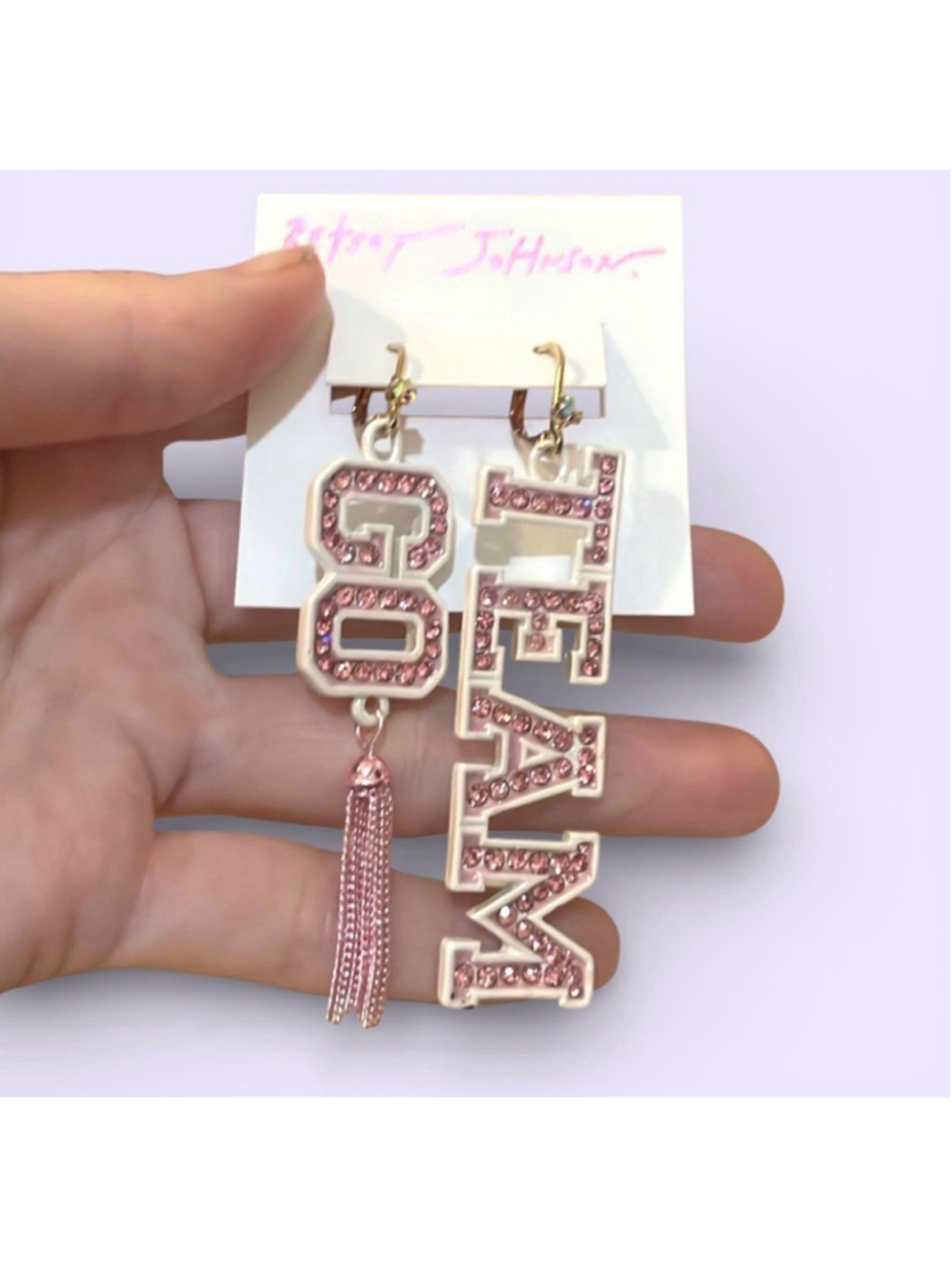 Betsey Johnson Earrings, NWT